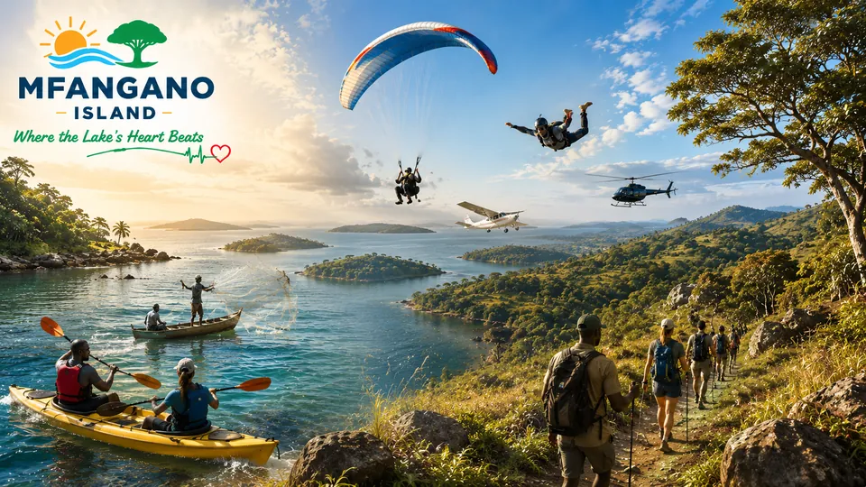 Illustration: Outdoor Activities, Mfangano Island