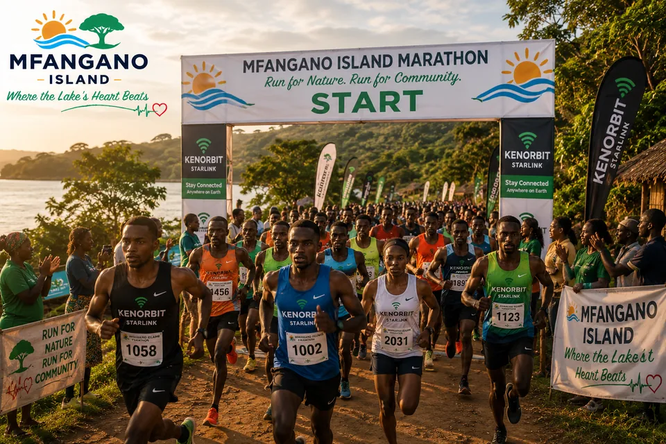 Illustration: Mfangano Island Marathon, Mfangano Island